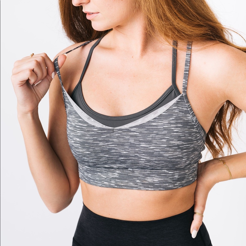 Zyia sage luxe strappy bra